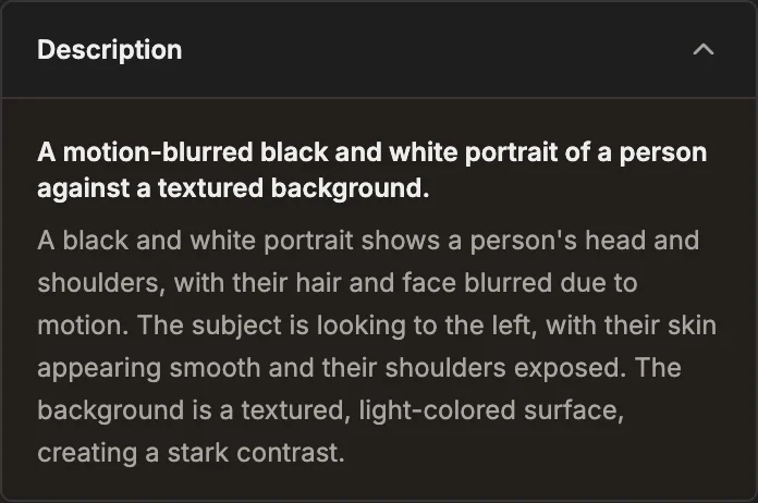 AI-generated description of the shot